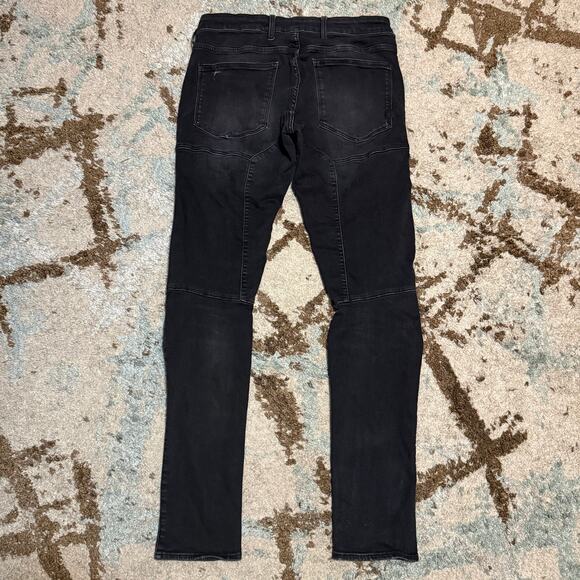 G Star Raw Rackam 3D Skinny Jeans Size 34x34 Black - Picture 2 of 5